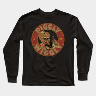 Vintage Piggly The Meat Long Sleeve T-Shirt